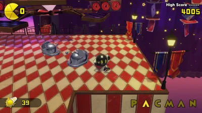 PAC-MAN WORLD Re-PAC Chrome Noir Chogokin skin — скриншот 2