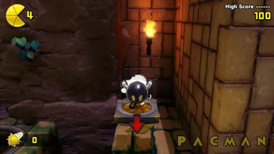 PAC-MAN WORLD Re-PAC Chrome Noir Chogokin skin — скриншот 3