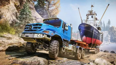 SnowRunner - Mercedes-Benz Trucks Dual Pack 1 — скриншот 2
