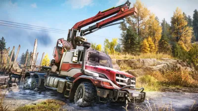 SnowRunner - Mercedes-Benz Trucks Dual Pack 1 — скриншот 6