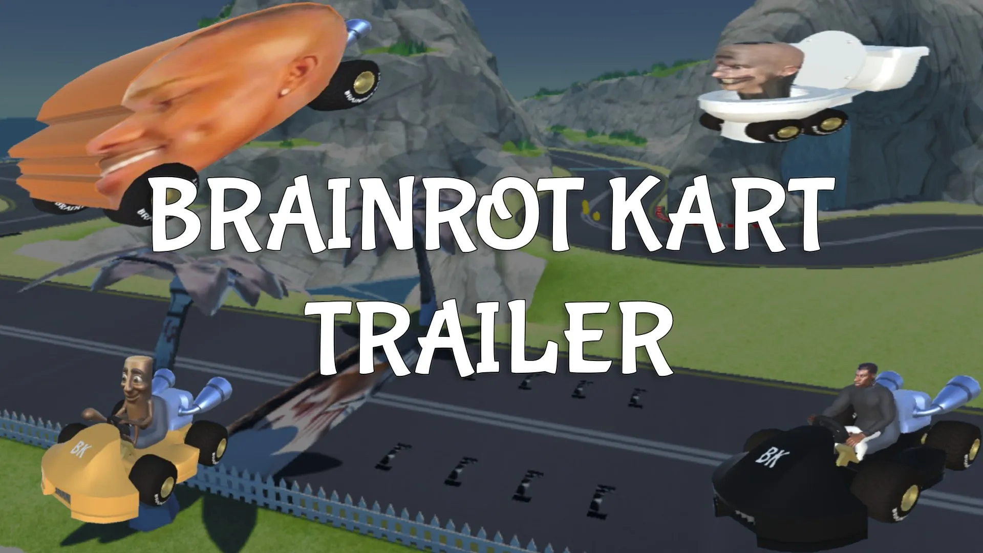 Brainrot Kart — трейлер