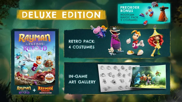 Rayman Legends Retold Deluxe Edition — скриншот 9