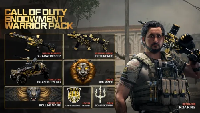 Call of Duty Endowment (C.O.D.E.) - Набор 'Воитель' — скриншот 1