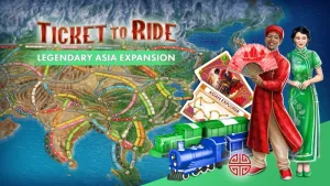 Ticket to Ride®: Legendary Asia Expansion