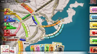 Ticket to Ride®: Legendary Asia Expansion — скриншот 4