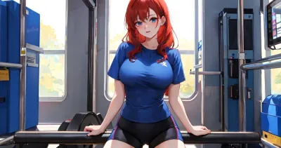 Beautiful Sakura: Fitness Club — скриншот 2
