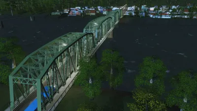 Cities: Skylines - Content Creator Pack: Bridges & Piers — скриншот 3