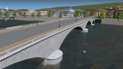 Cities: Skylines - Content Creator Pack: Bridges & Piers — скриншот 9