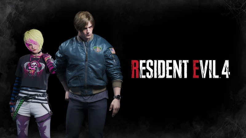 Resident Evil 4 — повседневные костюмы для Леона и Эшли
