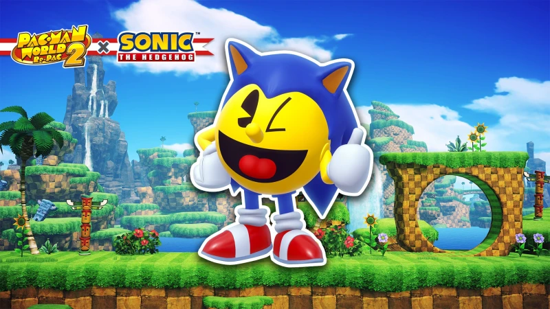 PAC-MAN WORLD 2 Re-PAC - Sonic the Hedgehog Collaboration Set