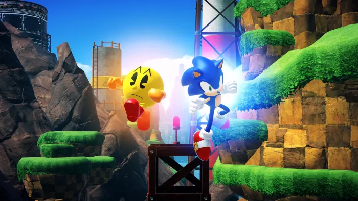 PAC-MAN WORLD 2 Re-PAC - Sonic the Hedgehog Collaboration Set — скриншот 7