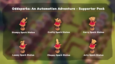 Oddsparks: An Automation Adventure - Deluxe Upgrade — скриншот 3