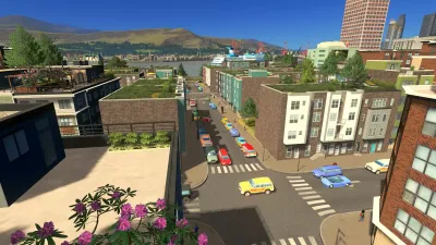 Cities: Skylines - Content Creator Pack: Emerging Downtown — скриншот 5