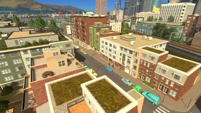 Cities: Skylines - Content Creator Pack: Emerging Downtown — скриншот 6
