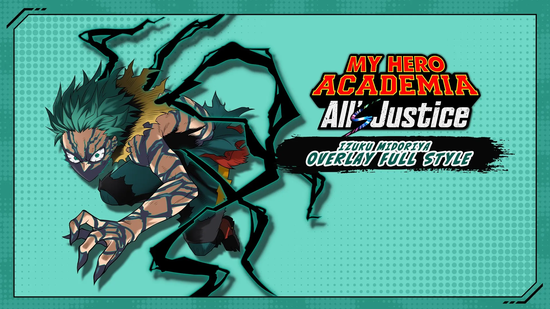 MY HERO ACADEMIA: All’s Justice - Playable Character Izuku Midoriya Overlay Full Style