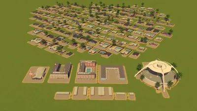 Cities: Skylines - Content Creator Pack: Mid-Century Modern — скриншот 11