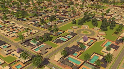 Cities: Skylines - Content Creator Pack: Mid-Century Modern — скриншот 6