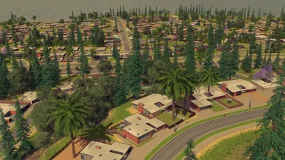 Cities: Skylines - Content Creator Pack: Mid-Century Modern — скриншот 7