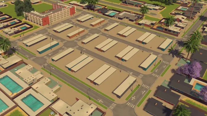Cities: Skylines - Content Creator Pack: Mid-Century Modern — скриншот 10