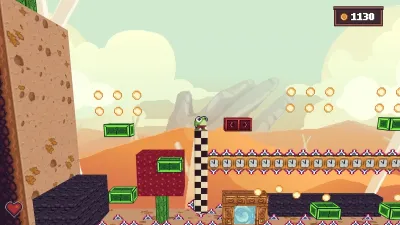 Froggy Bouncing Adventures — скриншот 1