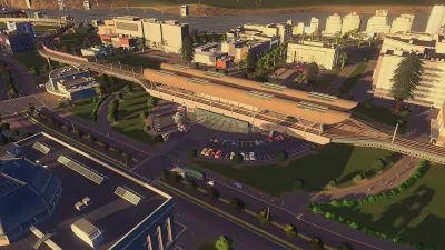 Cities: Skylines - Content Creator Pack: Train Stations — скриншот 11