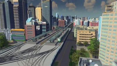 Cities: Skylines - Content Creator Pack: Train Stations — скриншот 8