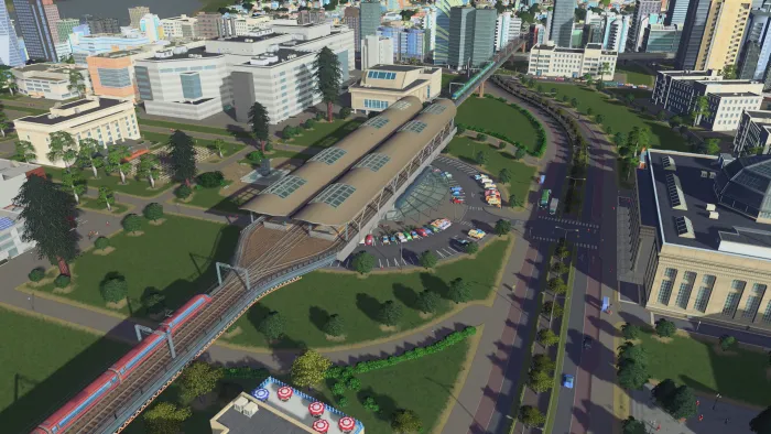 Cities: Skylines - Content Creator Pack: Train Stations — скриншот 9