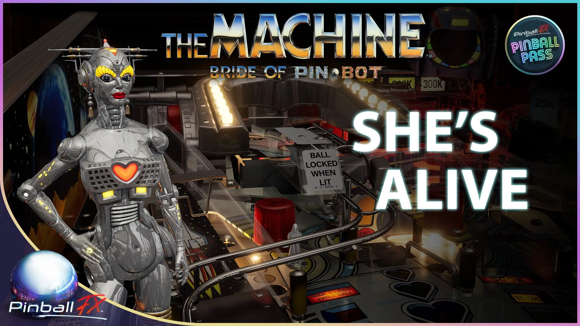Pinball FX - The Machine: Bride of Pin·Bot™️ — трейлер