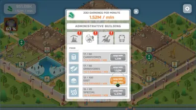 Idle Zoo Park — скриншот 3