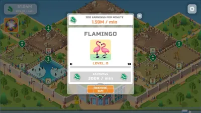 Idle Zoo Park — скриншот 4