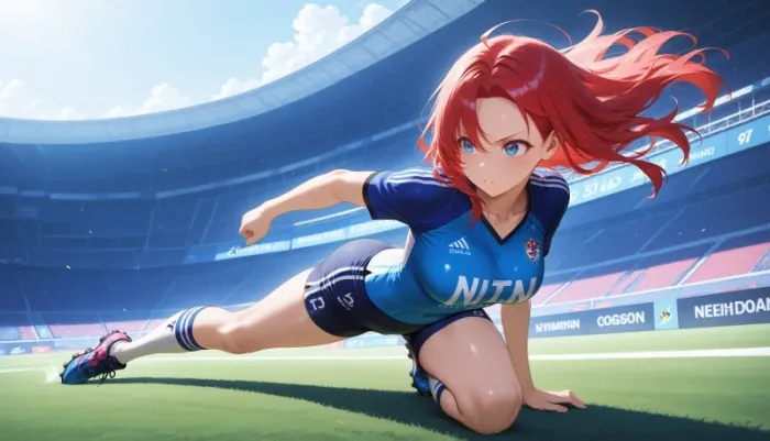 Beautiful Sakura: Football Club (Xbox One) — скриншот 5