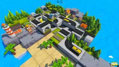 Busway Islands - Puzzle — скриншот 2