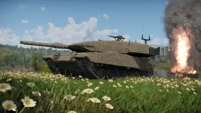 War Thunder - Набор Leopard 2A4M CAN — скриншот 4