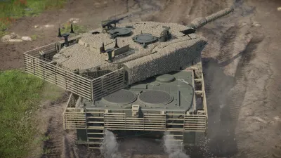 War Thunder - Набор Leopard 2A4M CAN — скриншот 5