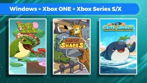 Toad Slide + Habitat Shapes + The Cute Whale (Bundle)