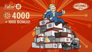 Fallout 76: 4000 (+1000 Bonus) Atoms (PC)