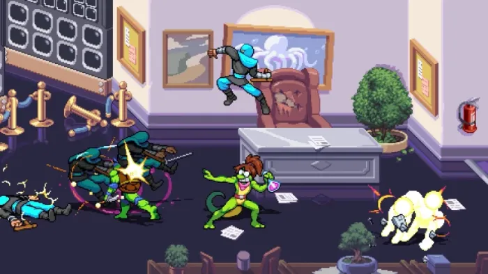 Teenage Mutant Ninja Turtles: Shredder's Revenge - Radical Reptiles — скриншот 3