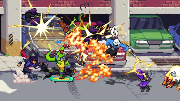 Teenage Mutant Ninja Turtles: Shredder's Revenge - Radical Reptiles — скриншот 7