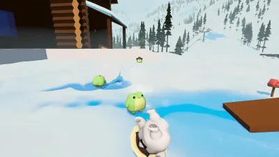 Sledding Game — скриншот 6