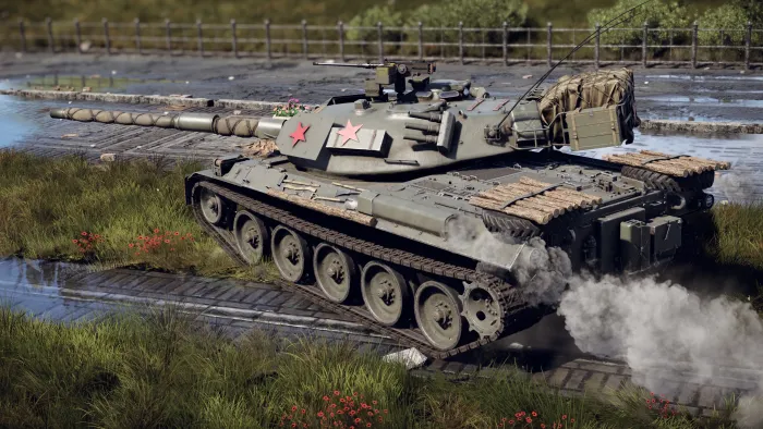 War Thunder - Type 74 Red Star Pack — скриншот 4
