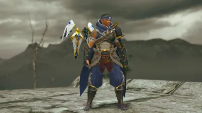 Многослойное оружие охотника «Затерянный код: Мьё» (молот) — скриншот 1