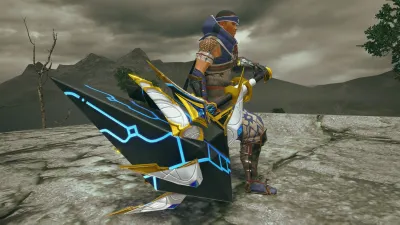 Многослойное оружие охотника «Затерянный код: Мьё» (молот) — скриншот 4