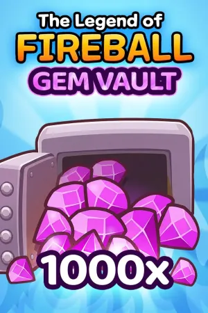 The Legend Of Fireball: Gem Vault - 1 000