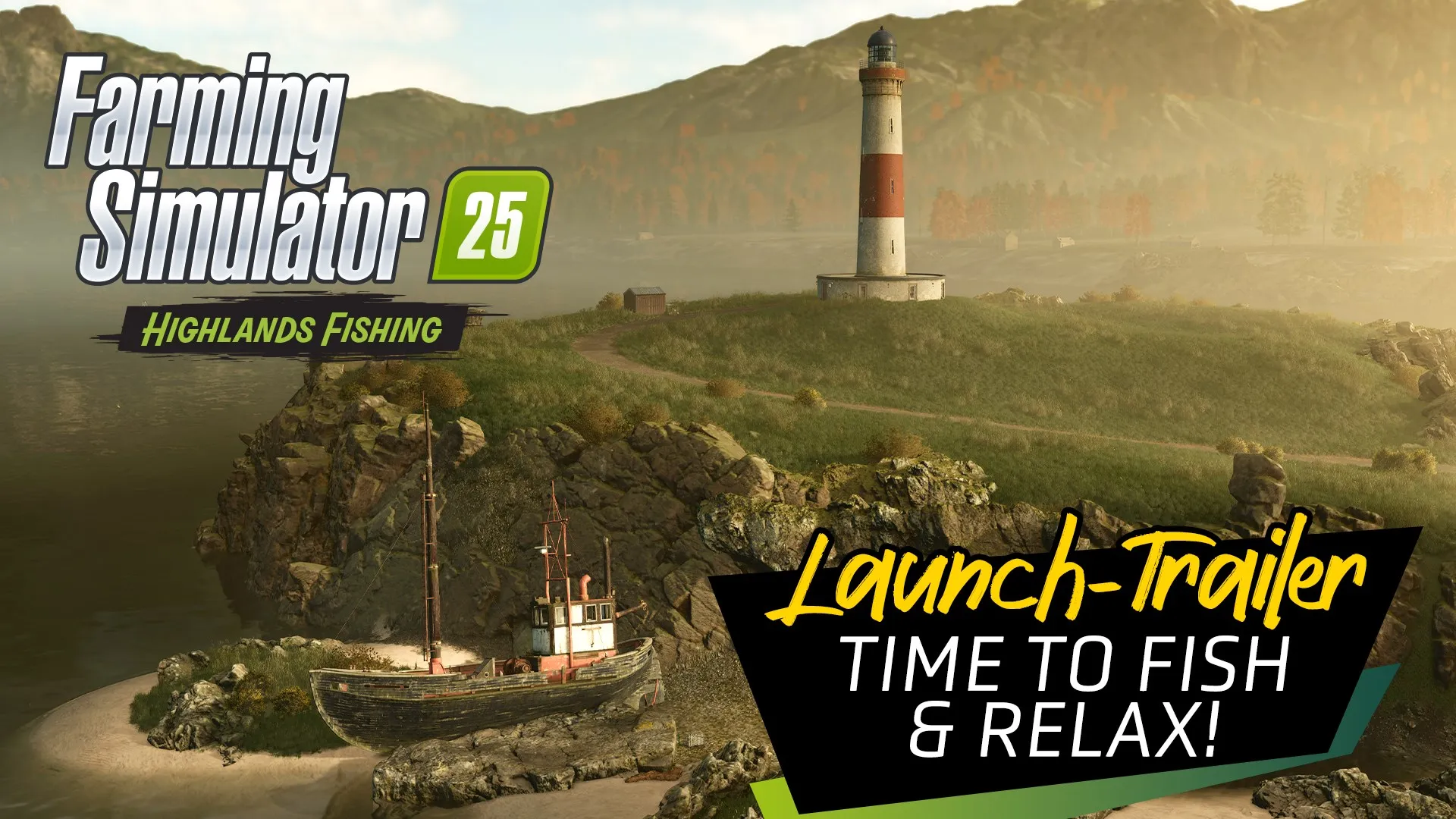 Farming Simulator 25: Highlands Fishing Expansion — трейлер