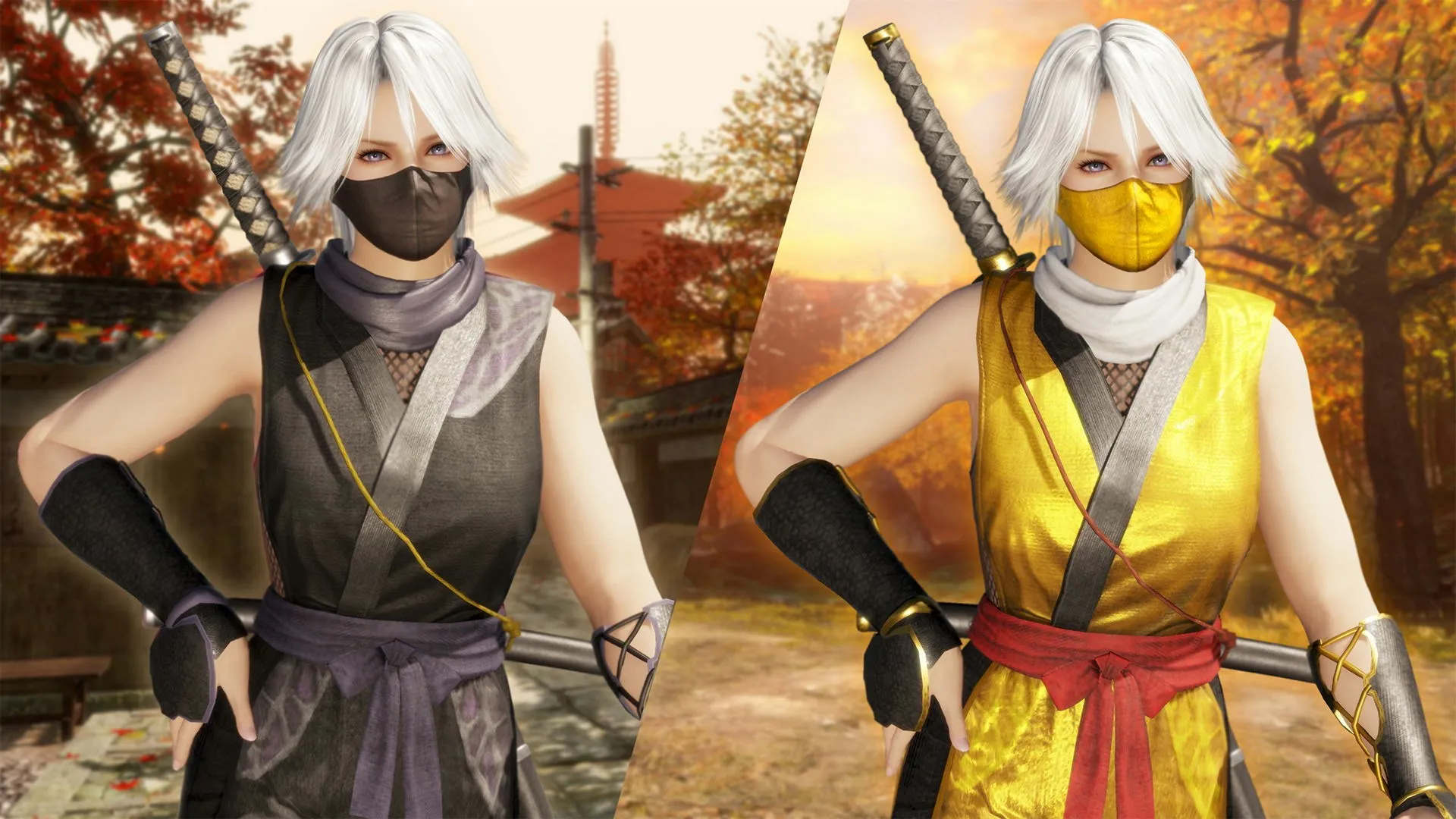 Костюм могучего ниндзя для DOA6 — Кристи