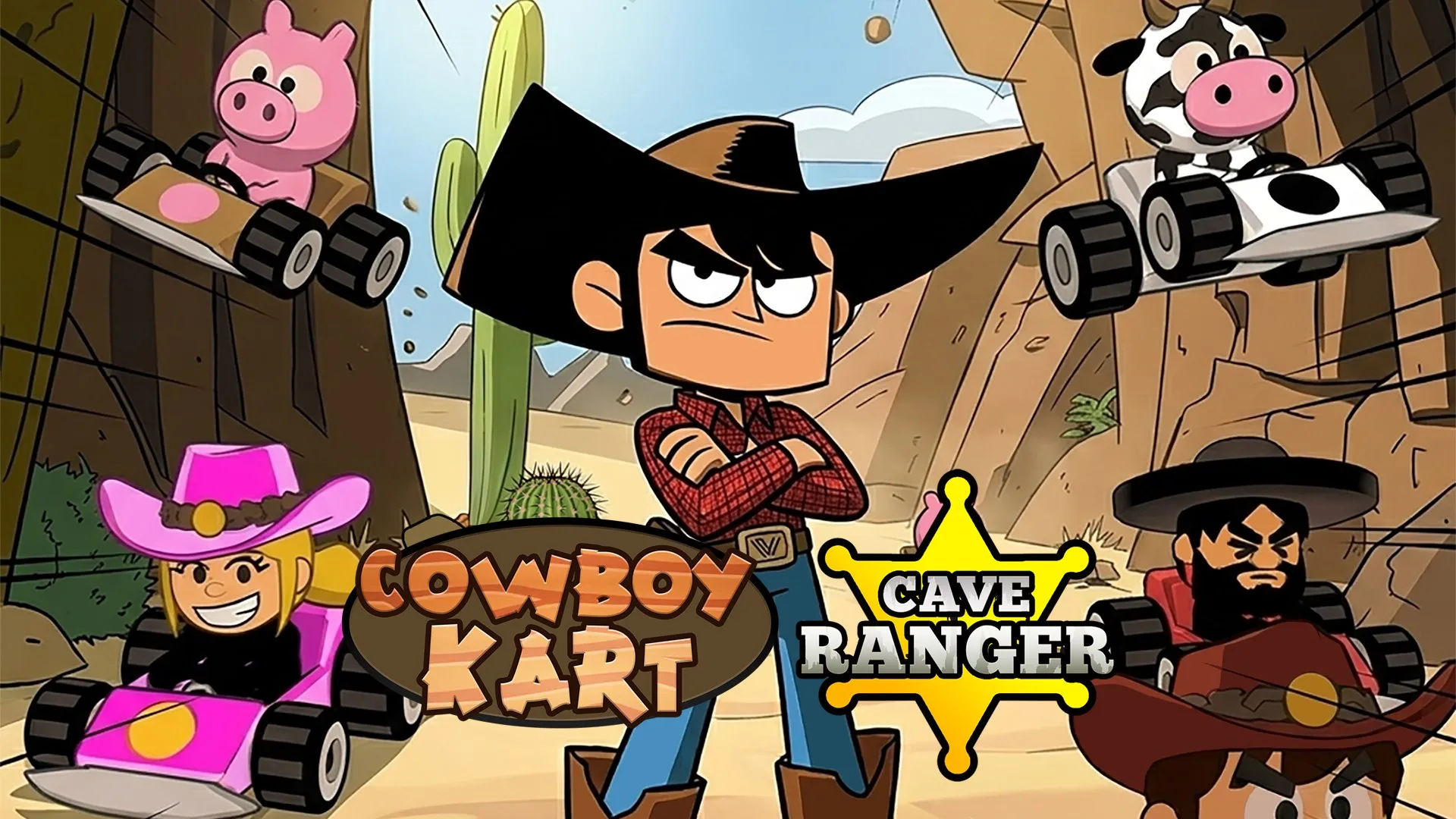 Cowboy Kart + Cave Ranger — трейлер