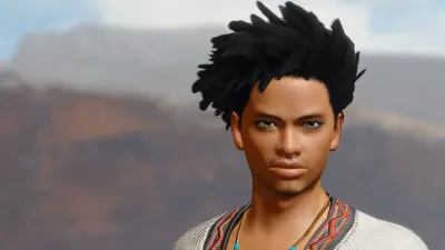 Прическа «Локоны Бахари» — скриншот 1