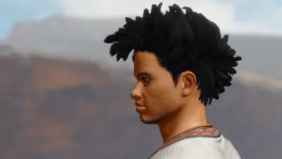 Прическа «Локоны Бахари» — скриншот 3