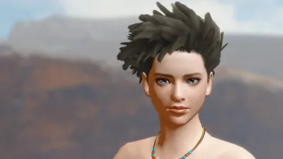 Прическа «Локоны Бахари» — скриншот 4