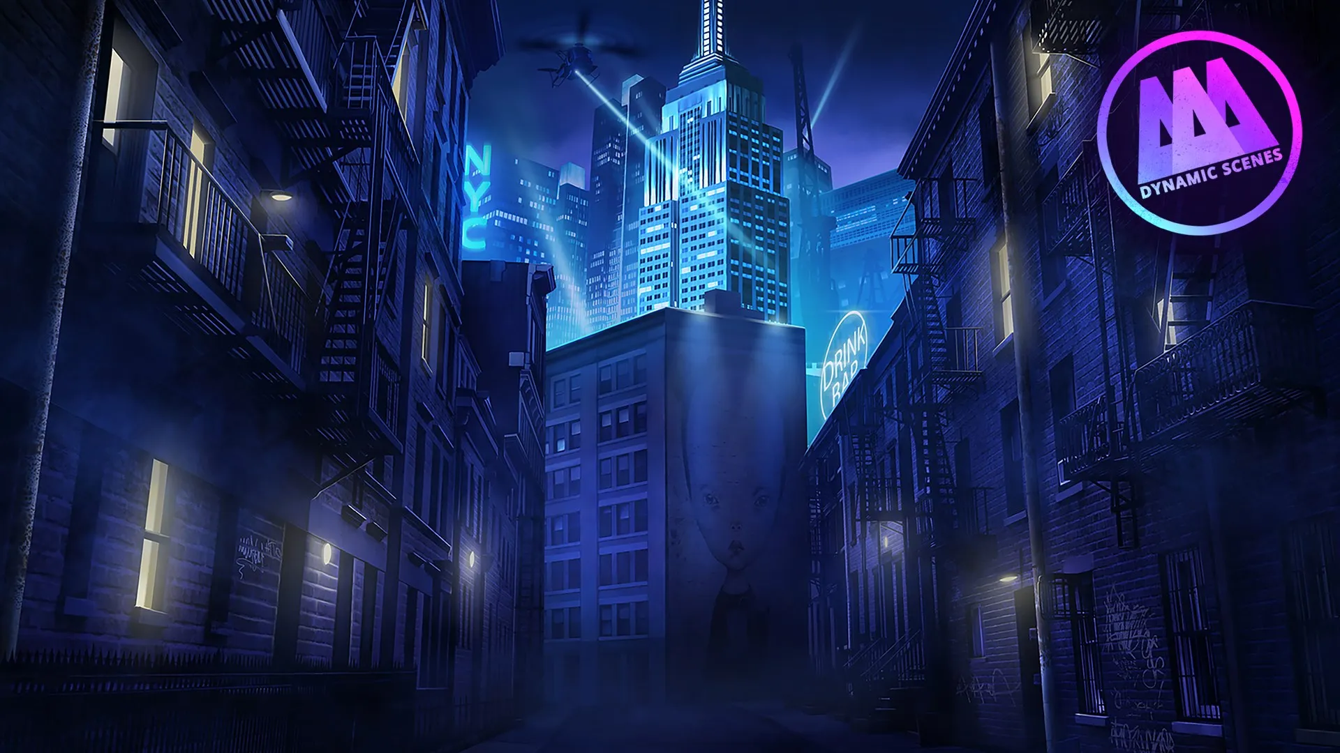 AAA Dynamic Scenes - Twilight City Mystery Dynamic Scene